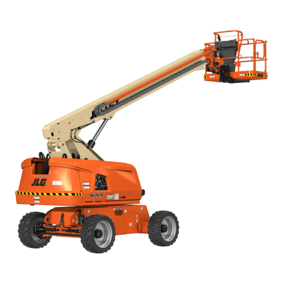 User Manuals: Oshkosh Corporation JLG 600S Boom Lift
