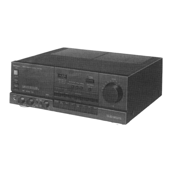 Technics SU-V85A Service Manual