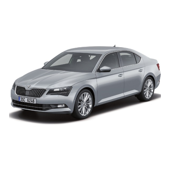 Skoda SUPERB B82017 Owner's Manual