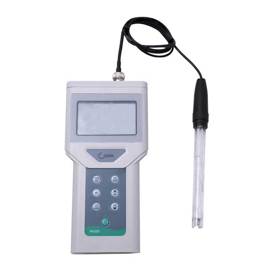Clean PH200 Operation Manual
