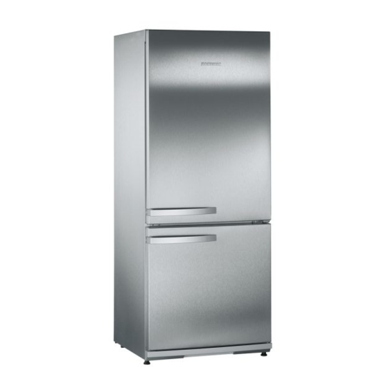 SEVERIN KS 9773 Refrigerator Manuals