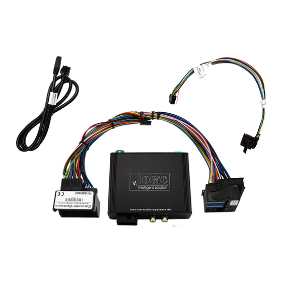 Caraudio-Systems v.LOGiC Intelligent Solution V5-CCC Manual