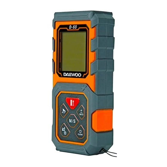 Daewoo D-60 User Manual