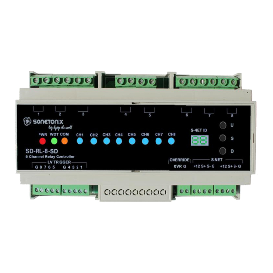 Sonetonix LC-RL-8-D User Manual