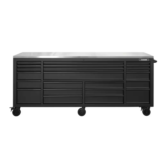 Husky HOTC8422BB1M Mobile Workbench Manuals