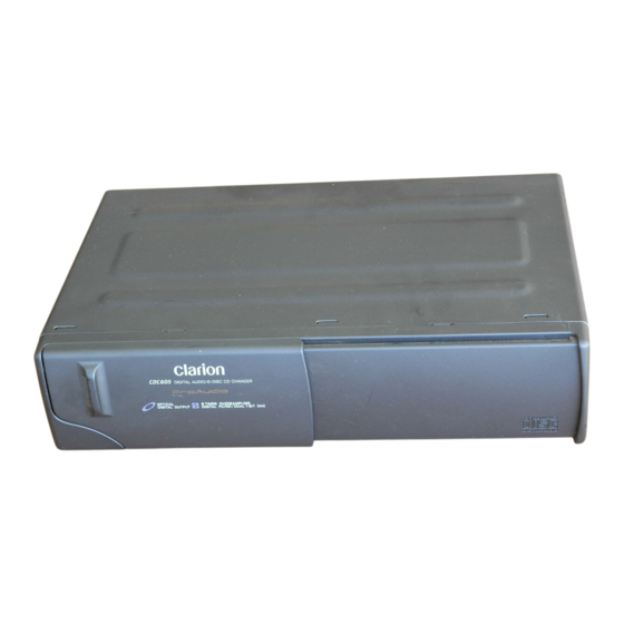Clarion CDC1205 Service Manual