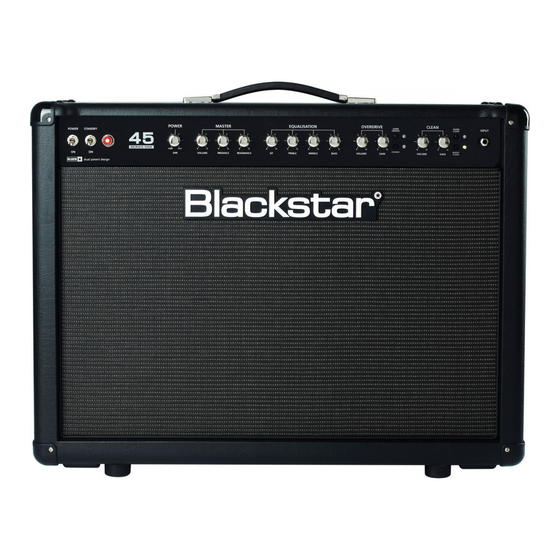 Blackstar Series One 45 Owner's Manual