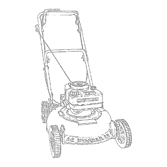 Craftsman 517.372500 Owner's Manual