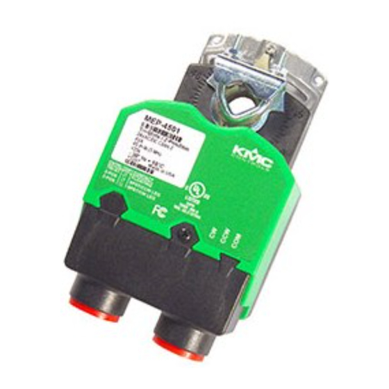 KMC Controls MEP-4201 Installation Manual