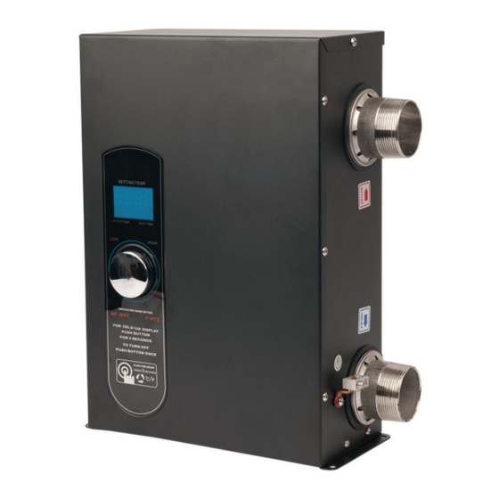 Raypak E3T Series Installation And Operation Manual