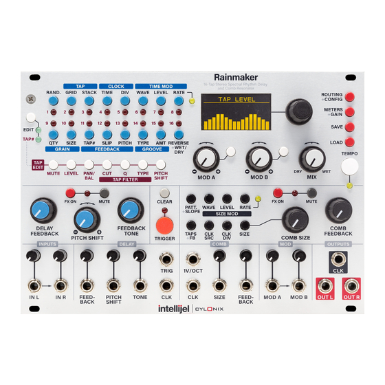 Intellijel CYLONYX Rainmaker User Manual