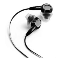Bose IN-EAR HEADPHONES Owner's Manual