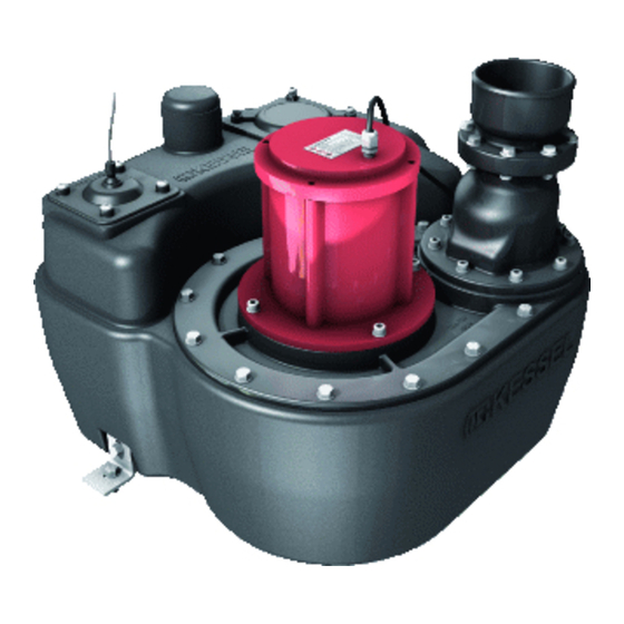 Kessel Aqualift F Mono Instructions For Installation, Operation And Maintenance