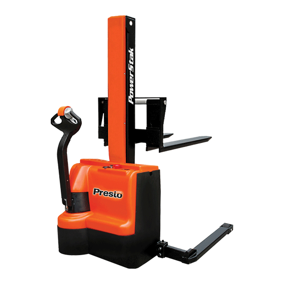 Presto Lifts Power Stak PPS3000-125FS Installation, Operation And Service Manual