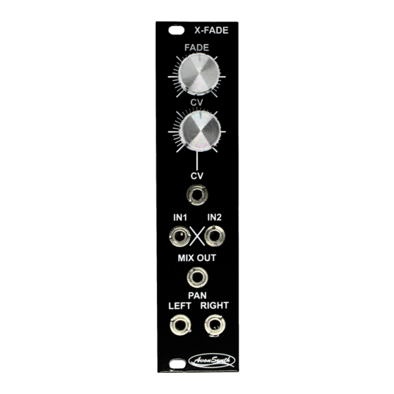 AvonSynth X-FADE User Manual