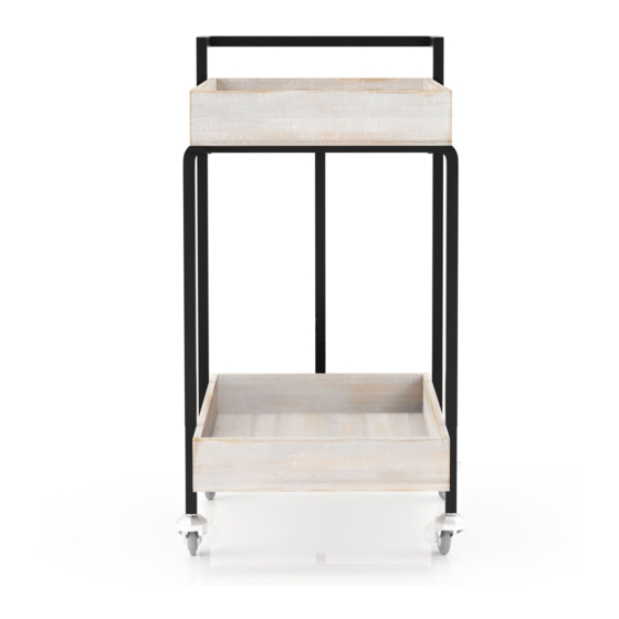User Manuals: Furniture of America CM-AC559 Cart