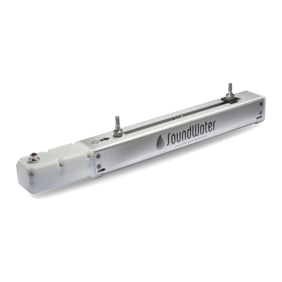 SoundWater Orcas SP - Flowmeter Quick Start Guide