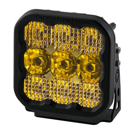 Diode Dynamics SS5 Quick Start Manual
