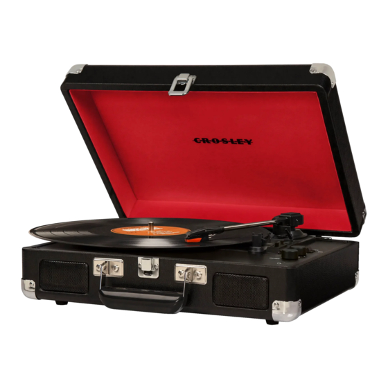 Crosley Cruiser Plus Instruction Manual