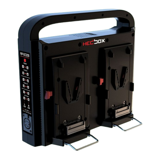 HEDBOX RP-DC200 Manuals