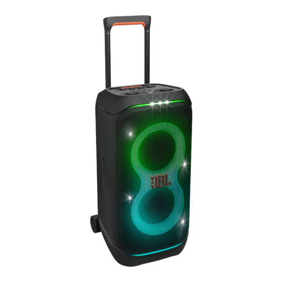 Harman JBL PARTYBOX STAGE 320 Quick Start Manual