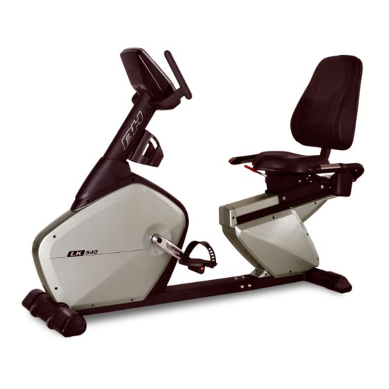 BH FITNESS LK540 Owner's Manual