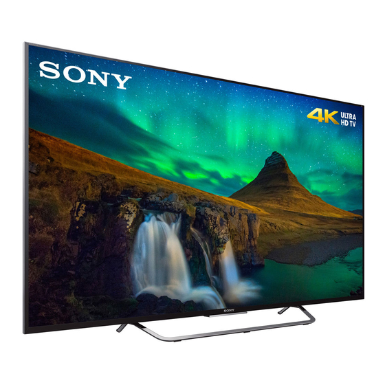 Sony XBR-75X855C Service Manual