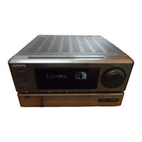 Sony TA-H5600 Service Manual