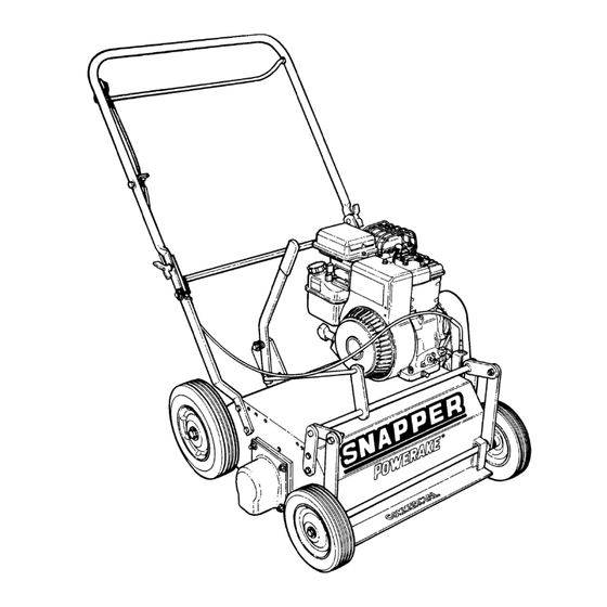 Snapper PR5001 Parts Manual