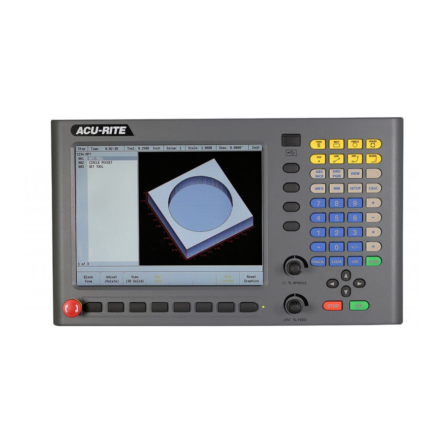 ACU-RITE MILLPWR G2 Software Update