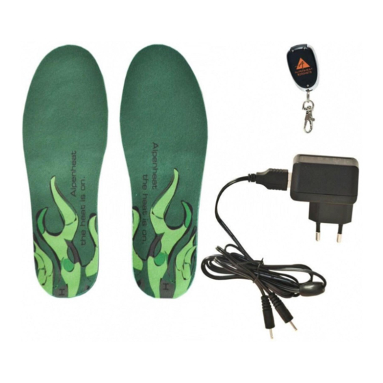 ALPENHEAT HotSole AH11 Instructions Manual