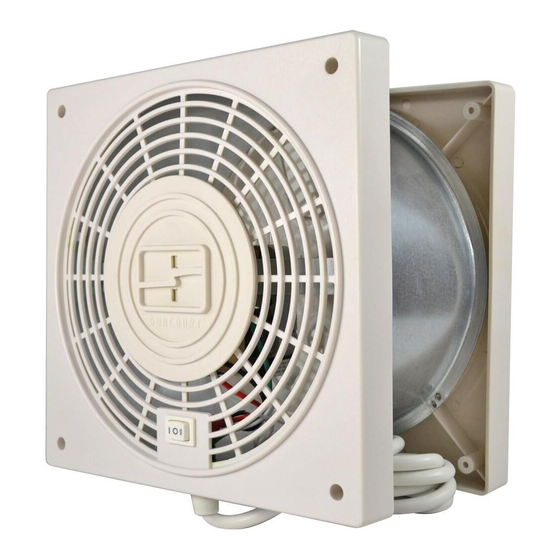 Suncourt THRUWALL TW408 Installation Instructions