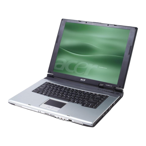 Acer TravelMate 2310 Series User Manual