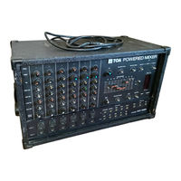Toa MX-106R Operating Instructions Manual