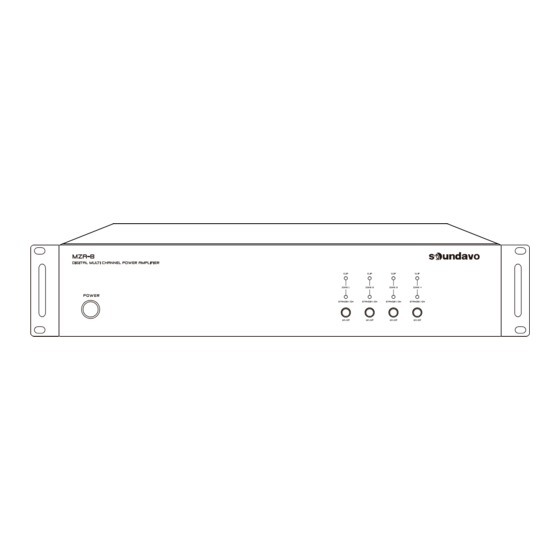 Soundavo MZA-8 Owner's Manual