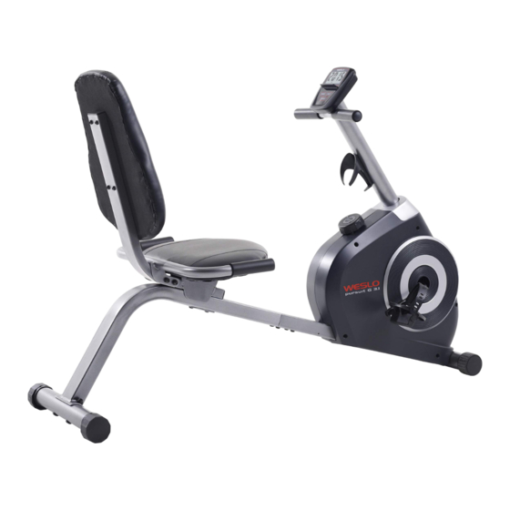 Weslo pursuit G 3.1 User Manual