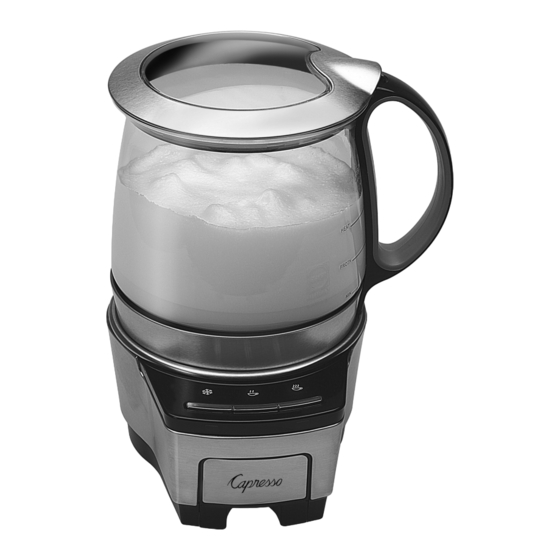 Capresso froth Tec 206 Operating Instructions And Warranty