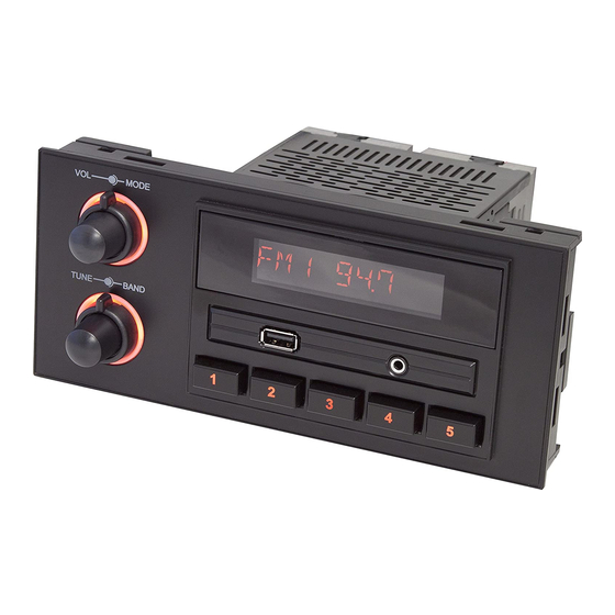 RetroSound Newport User Manual