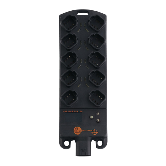 IFM ioControl CR2052 Device Manual