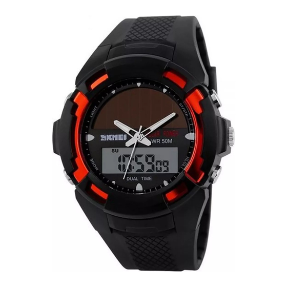 SKMEI 1096 Movement Instruction