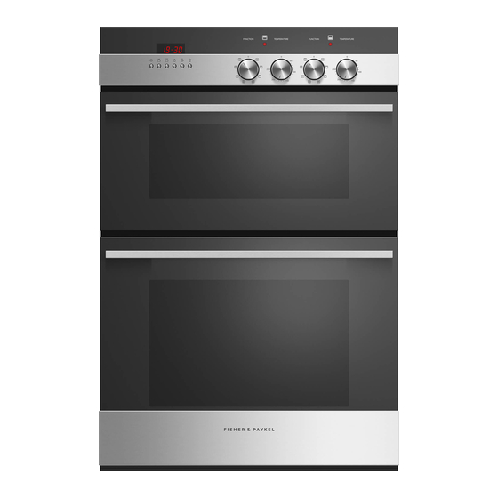 Fisher & Paykel OB60B77CEX3 Quick Manual