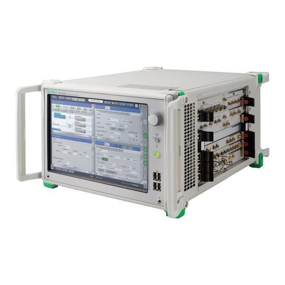 Anritsu SQA-R MP1900A Manual