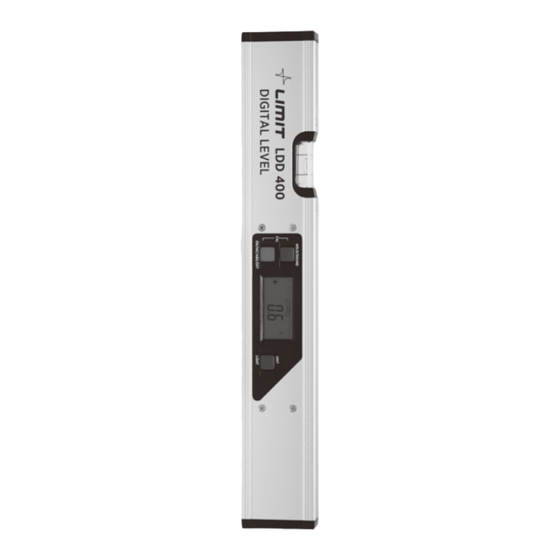 LIMIT  LDD 400 Operating Manual