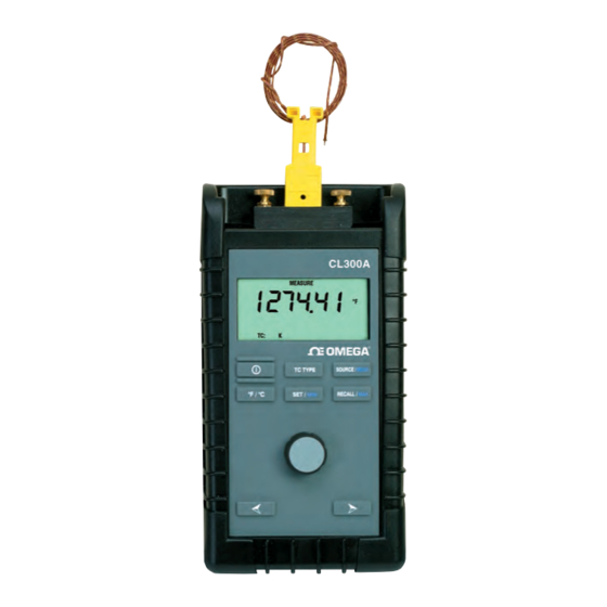 Omega CL300A User Manual