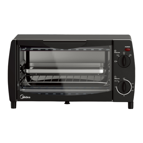 Midea MEO-10BDW-BK User Manual