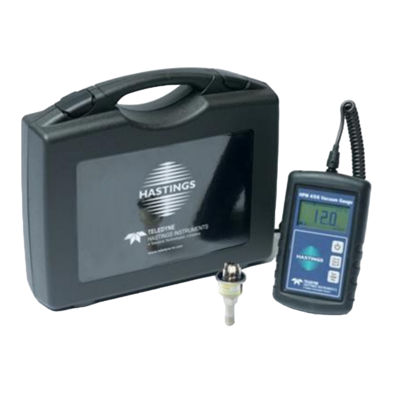 Teledyne HPM 6 Instruction Manual