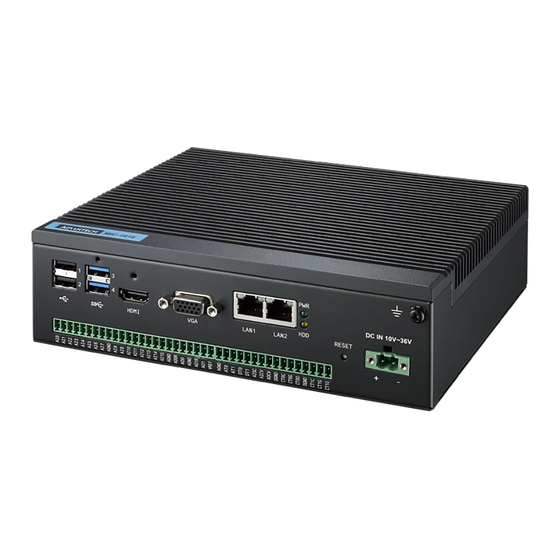 Advantech MIC-1816 Startup Manual