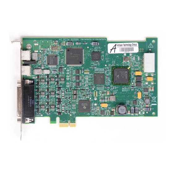National Instruments NI PCIe-8255 Quick Start Manual