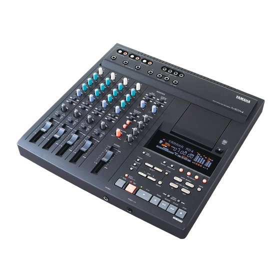 Yamaha MD4 Frequently Asked Questions Manual