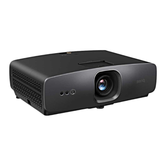 BenQ Home Cinema W2720i Manuals